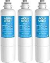 AQUACREST UKF8001 Refrigerator Water Filter, Compatible with Maytag UKF8001P, Whirlpool UKF8001AXX-750, UKF8001AXX, EDR4RXD1, 4396395, EveryDrop Filter 4, Msd2651heb (Package may vary)