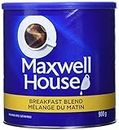 Maxwell House Breakfast Blend Ground Coffee, 900G Canister