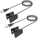 Emilydeals Charger for Fitbit Charge 2 Fitness Trackers, Replacement USB Charging Cable Cord for Fitbit Charge 2 [1m/3.3ft] (2)