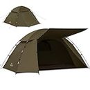 Forceatt Tente 1-2 Personnes Ultra Légère Tente 4 Saison Imperméable Tente de Camping pour randonn�ée, Pique-Nique, Alpinism