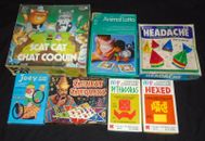 Vintage Board Games Job Lot Job Lot Scat Cat, Animal Lotto, Headache & More
