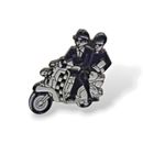 Pin Motero Estilo vespa Ska para ropa y accesorios Complementos moto scooter