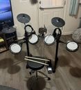 Kit de batería electrónica DONNE para principiantes con auriculares/trono de tambor (DED-80)