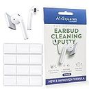AirSquares Earbud Cleaning Putty - The Original - AirPod Cleaner Kit | Remove Wax, Dirt & Gunk from The Speaker Grille & Other Surfaces of AirPods, Earbuds & Tech Devices | (12-Pack)