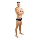 FINIS Aqua Short Solid Navy 36 Swim Briefs, One Size Men's