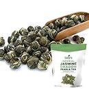 Tealyra - Imperial Jasmine Dragon Pearls - 4-Ounce - Green Tea Loose Leaf - Premium Jasmine Green Tea with Pleasant Aroma - Organically Grown - 113 Gram