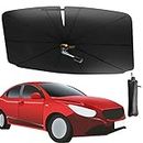 Greatha Car Sun Shade - Car Windshield Sun Shade Umbrella Foldable Front Window Sunshade, Covers UV, for Car Windshield Automotive Windshield Shade for Cars, Trucks, Suvs