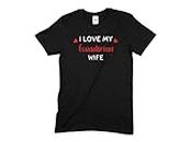 Men's Valentine T-Shirt Ecuadorian Pride Love Graphic Tee Unique Gift Idea (Large, Black)