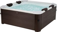 Hot Tub Spa Pool 6 Person Jetted Portable Hard-Sided Wi-Fi Square Luxury MSpa