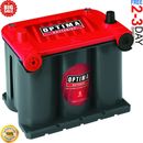 OPTIMA RedTop AGM Spiralcell Automotive Battery, Group Size 75/25 NEW