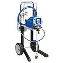 Magnum by Graco 25V403 A45 ProPLUS Airless Paint Sprayer, UK unit (220-240V, 50 Hz), powerful unit on wheels, large household projects (flow rate 1,17 l/min, max. pressure 207 bar),Blue