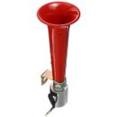 180DB Singl Trumpet Super Loud Plastic Air Horn Compressor Car Accessories Red