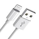 Câble de Charge [Certifié MFi Nouveau C94] Pour Apple 1,5M, Chargeur iPhone Approuvés Pour Apple, Câble USB vers Lightning pour iPhone 13/12/11/11Pro/11Max/ X/XS/XR/XS Max/8/7, iPad
