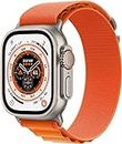 Trigent Latest Ultra Series 8 Smart Watch for Android/iOS for Men & Women with Bluetooth Calling, Heart Rate, Sports Mode, Sleep Monitoring, IP68 Waterproof (Alpine Orange Watch)