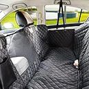 Royal Pets Cart Polyester Scratch Proof Waterproof Machine and Hand Washable Dog car seat Cover for All Pets (Black, 49"x59")- with NET