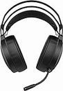 HP X1000 Wireless USB Over Ear Gaming Headphones with 7.1 Surround Sound with Mic/ 50 mm Drivers/ 20 Hours of Battery life/7HC43AA (Black)