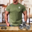Pitbull T-Shirt Tasche Fitnessstudio Kleidung Bodybuilding Training Training Übung Top