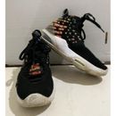 Nike Shoes | Nike Lebron 17 James Gang Coogi Youth Size 4.5y Bq5594-005 Sneakers Shoe | Color: Black/Orange | Size: 4.5b