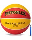 PATTONLEX Kids/Youth Basketball Size 5 (27.5") Composite Leather Basketballs