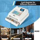 Caja registradora digital electrónica para restaurante/tienda de negocios con llave 48