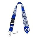 Lanyard for Keys Neck Strap Keychain ID Holder Keyring for Women Phones Bags Keys Detachable Lanyard with Release Buckle, Love Pink-blue, 21
