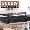 5CH HIFI bluetooth Stereo Audio Power Amplifier Home Theater Car Karaoke Amp AU