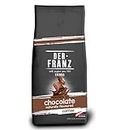 Der-Franz Café, Aromatizados con Chocolate, Café mezcla de Arábica y Robusta granos enteros, 1000 g