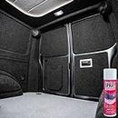 Shield-Auto-Care 4 Way Stretch Anthracite| Charcoal Grey Van Lining Camper Conversion Carpet Trim Bundle Kit-Includes High Temperature Trimfix Adhesive Glue (4 M + 4 Trim FIX)