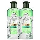 Herbal Essences Pure Shampoing Sans Sulfates Puissant Aloe Et Chanvre, En Association Avec les Jardins Botaniques Royaux, KEW 2x225 ml