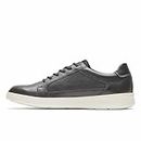 Rockport Men's Caldwell Leather Athletic Shoe Black/Lea/Wht Os, Size 10.5 Wide