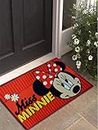 Athom Living Disney Minnie Mouse Kids Doormat 37x57 cm (Pack of 1)