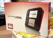 Nintendo 2DS Launch Edition Crimson Red Handheld System Console NIB New