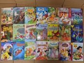 Lote de 10 libros infantiles de dibujos animados de Walt Disney para niños de lectura maravillosa del mundo ALEATORIOS