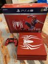Paquete de consola Sony PlayStation 4 PS4 Pro Marvel's Spiderman 1 TB edición limitada