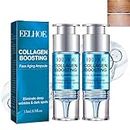 2 Pc Beauty Women Collagen Lifting Body Oil, Anti Aging Collagen Serum for Face, Beauty Collagen Lifting Body Oil, Moisturizing Collagen Oil fo Neck, Decollete, Upper Arms, Thighs Reduces Fine Lines