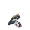 Pantofola Herren Retro-Sneaker Vasto Canvas blau 41, 42, 43, 44, 45, 46, 47