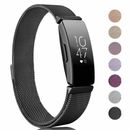 For Fitbit Inspire 2 HR Ace 2 3 Stainless Steel Band Replacement Strap Wristband