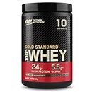 Optimum Nutrition Gold Standard 100 Percent Whey Muscle Building and Recovery Protein Powder with Naturally Occurring Glutamine and BCAA Amino Acids, Double Rich Chocolate Flavour, 10 Servings, 310 g