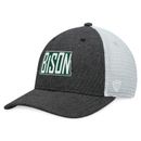 Men's Top of the World Charcoal/White NDSU Bison Townhall Trucker Snapback Hat