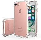ASD Accessories iPhone 6 plus / 6S Plus, Clear Shockproof Bumper Case Soft TPU Silicone Case Cover[Drop Protection] Crystal Gel Case Skin
