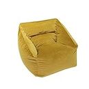 WDL Sac De Haricots Chaise Sofa Paresseuse Canapé Velvet Sofa Tissé Disponible dans Salon Et Chambre à Coucher 70cm*70cm*70cm