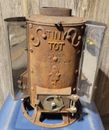 Antique Tiny Tot Wood Stove Mfg By Fatsco In Benton Harbor, Mich. 