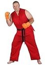 Plus Size Street Fighter Ken Costume for Men 3X