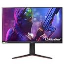 LG 32 (80 cm) LED 2560 x 1440 Pixels Ultragear QHD Nano IPS 1ms 165Hz HDR Monitor with G-SYNC Compatibility, 3-Side Virtually Borderless Display, Tilt/Height/Pivot Adjustable Stand (32GP850-B)