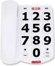Big Button Phone for Elderly - Amplified Corded Phone Home Landline Telephone Se