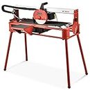 Baumr-AG Electric Tile Saw Cutter 800W with 200mm 8" Blade 720mm Cutting Length Side Extension Table Portable Wet Cutter