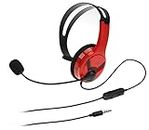 Amazon Basics Mono Chat On Ear Wired Headset for PlayStation 4 (Officially Licensed) - Red