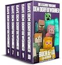 Die Legende Von Dave Dem Dorfbewohner Buch 6-10 Illustriert: Ein Inoffizielles Minecraft Buch (Dave Dem Dorfbewohner Sammlungen 2) (German Edition)