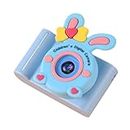 Lapyyne A16S HD Dual Lens 4000W Pixel Front Rear Dual Camera without Memory Card Li-Ion Battery Children's Camera, Azul