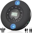 Portable Bluetooth CD Player ，dual Speaker Stereo, Walkman,AUX,headphone jack
